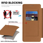 Samsung Galaxy S24 Ultra Protective Magnetic Flip Case with Card Slot