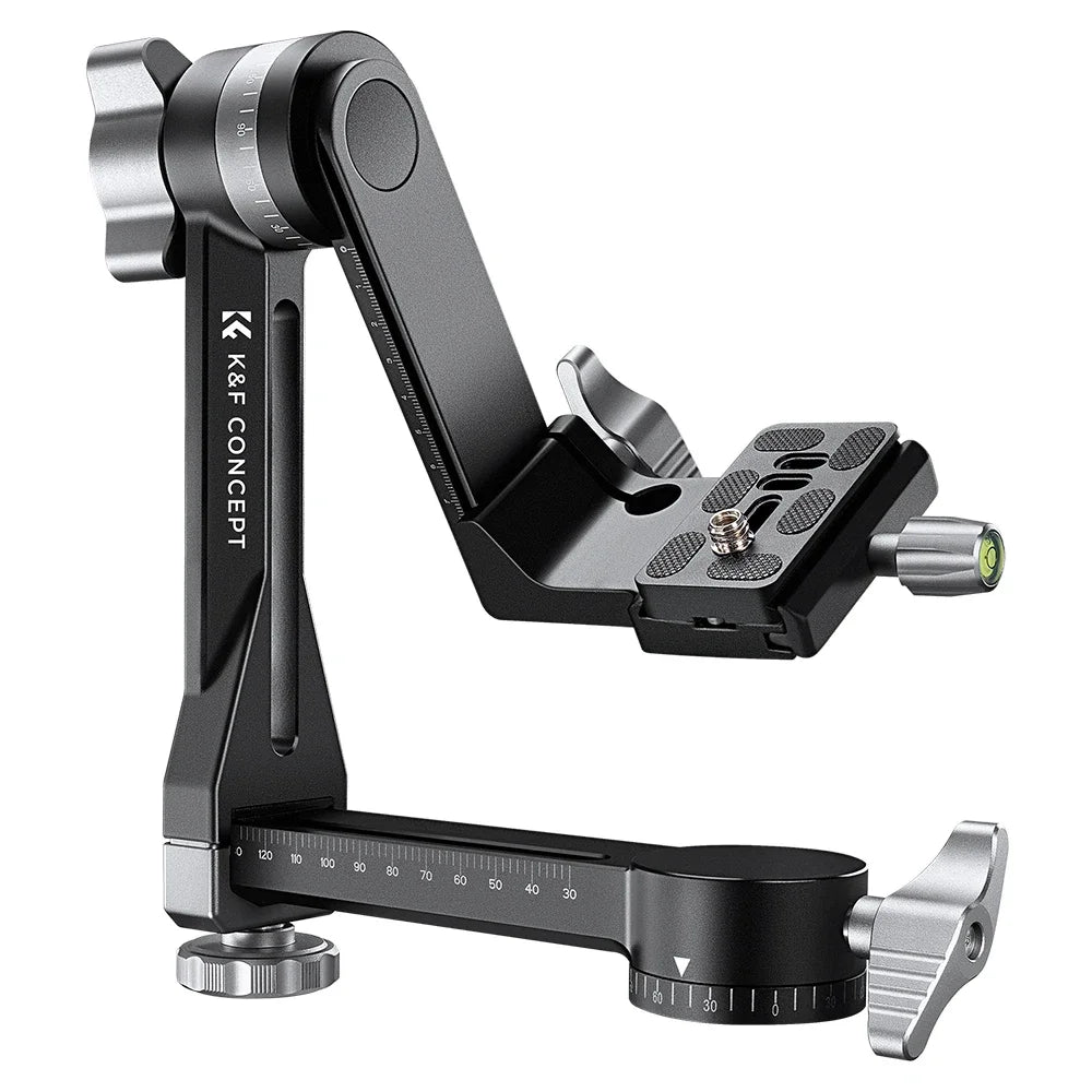 K&F Concept CNC Aluminum Gimbal Tripod Head