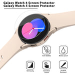 Tempered Glass Screen Protectors for Samsung Galaxy Watch 6 and Galaxy Watch 6 Classic