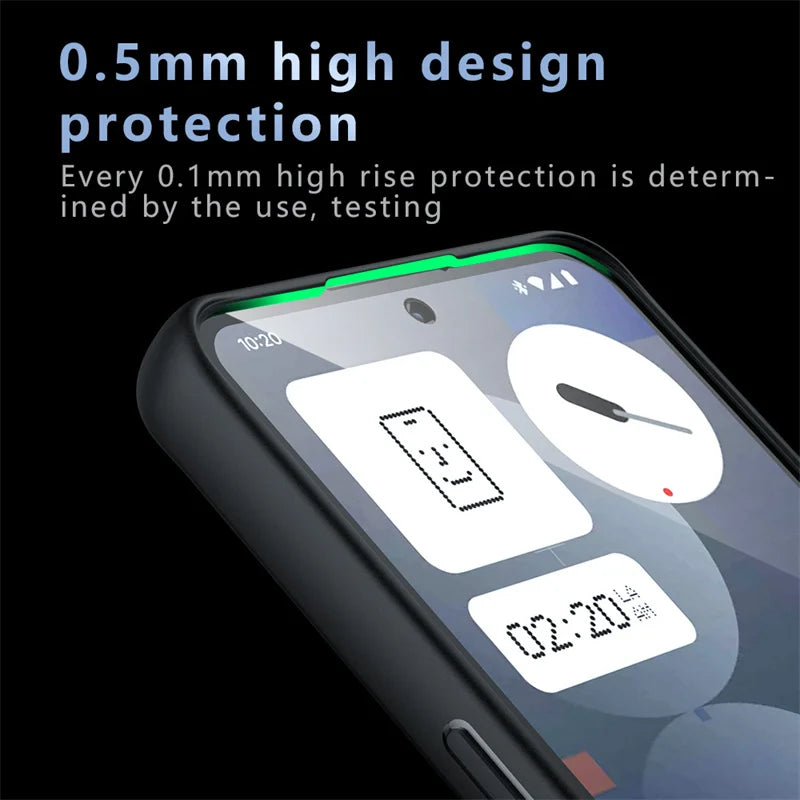 Transparent Shockproof Case for Nothing Phone 3a Pro