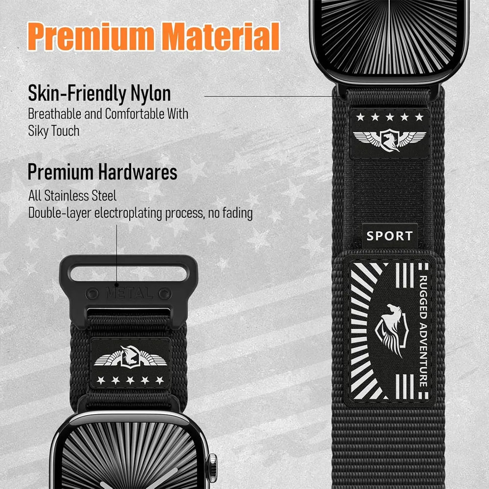 Tactical Nylon Band for Apple Watch
