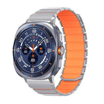 Quilted Padded Magnetic Clasp Watch Band for Samsung Galaxy Watch 9
