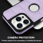 iPhone 15 Series Leather Shockproof Protective Case