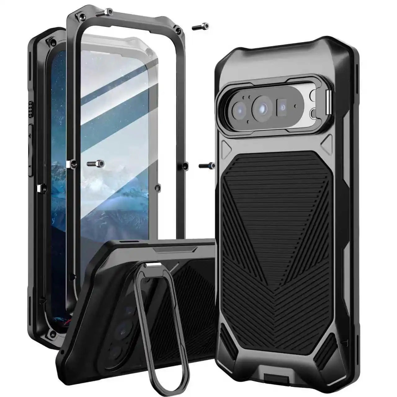Military-Grade Drop Protection Kickstand Case for Google Pixel 11 Series