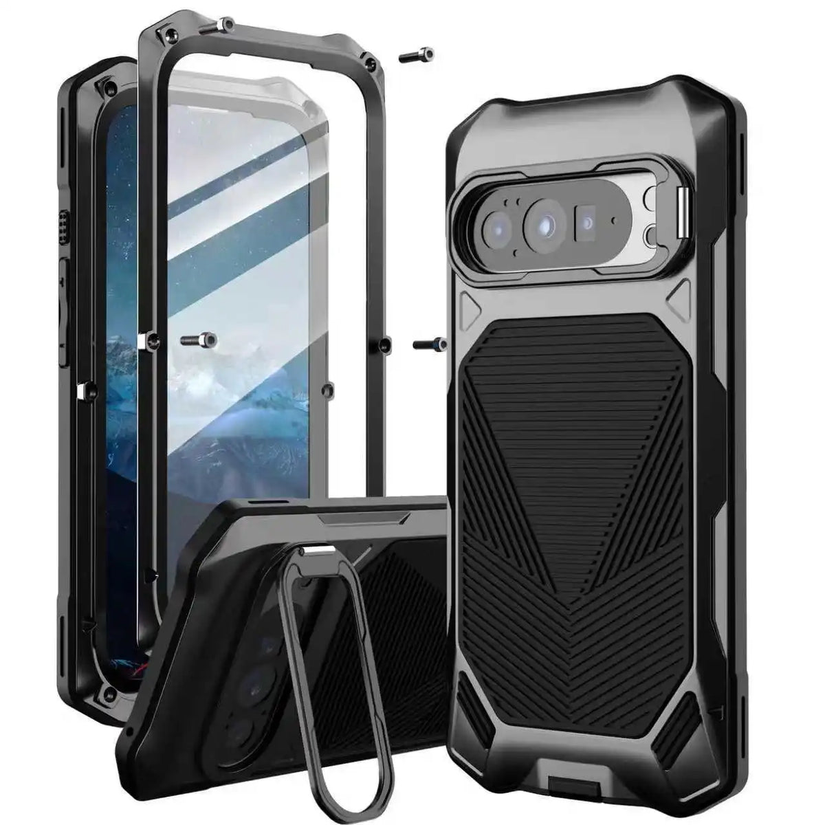 Military-Grade Drop Protection Kickstand Case for Google Pixel 11 Series