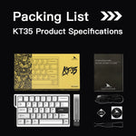 Darmoshark KT35 Hot-Swappable Mechanical Gaming Keyboard