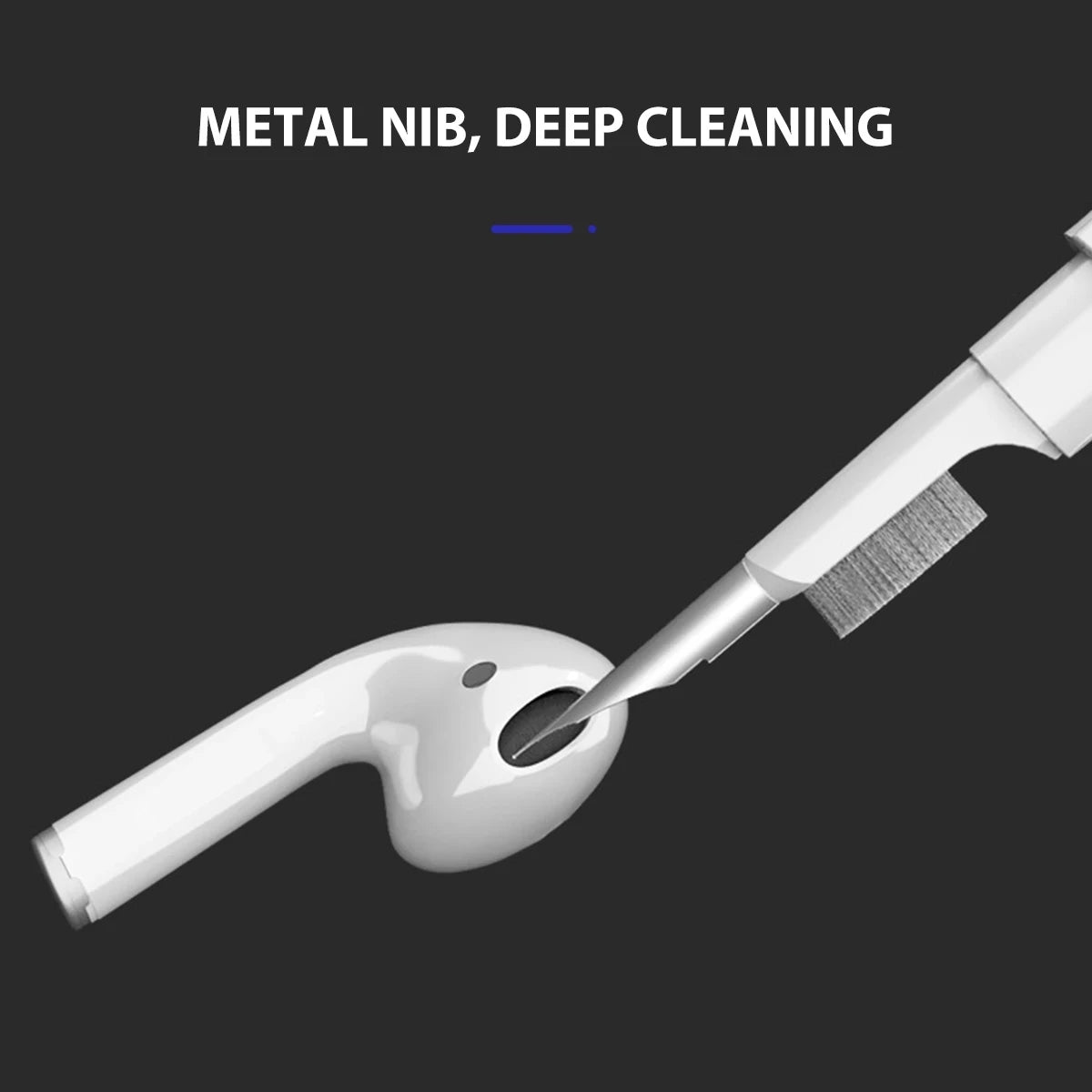 Earbuds Case Cleaner Kit with Cleaning Brush
