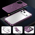 Aluminum Alloy MagSafe Case with 360° Rotating Bracket for iPhone 18 Series