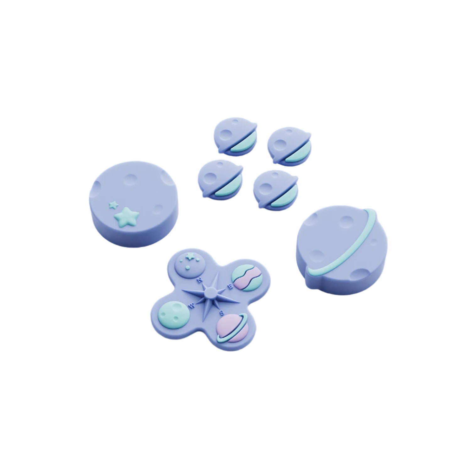 Cross D-Pad & ABXY Thumb Grip Caps Set for Nintendo Switch 2