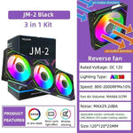 TEUCER JM-2 ARGB Cooling Fan Kit