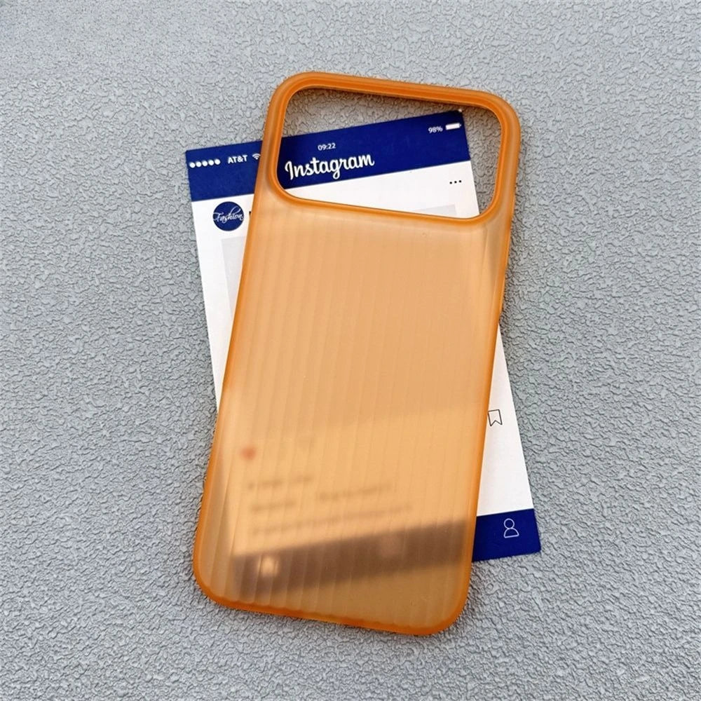 Shockproof 3D Stripes Hard PC Case for iPhone 17 Series