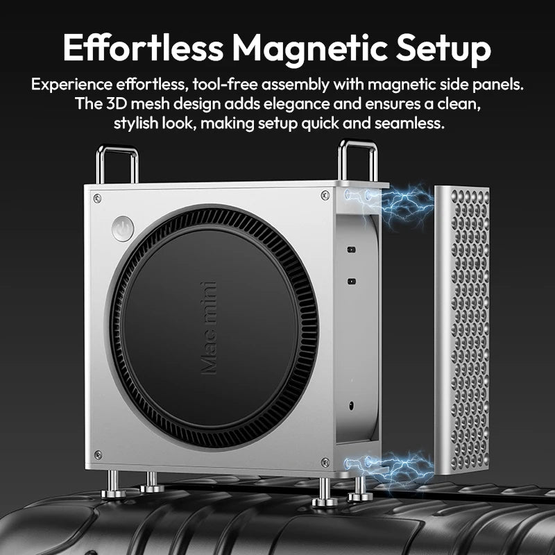 Aluminum Cooling Shell for Mac Mini M4/M4 Pro