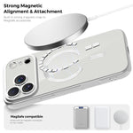 iPhone 17 Series Soft Electroplating MagSafe Case with Magnetic Wallet