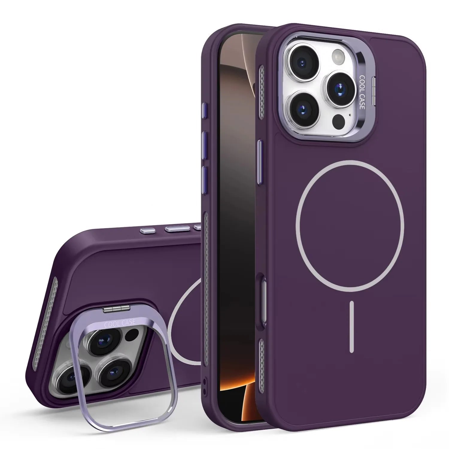 Luxury Hard Back MagSafe Case for iPhone 16 Series