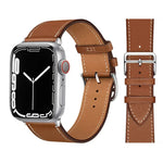 Premium Classic Leather Watch Strap for Apple Watch