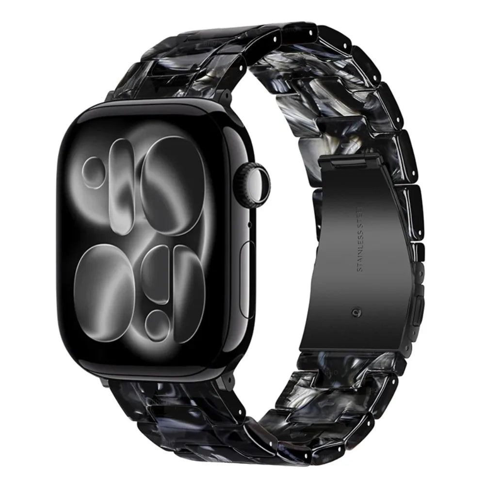 Glossy Resin Link Strap for Apple Watch