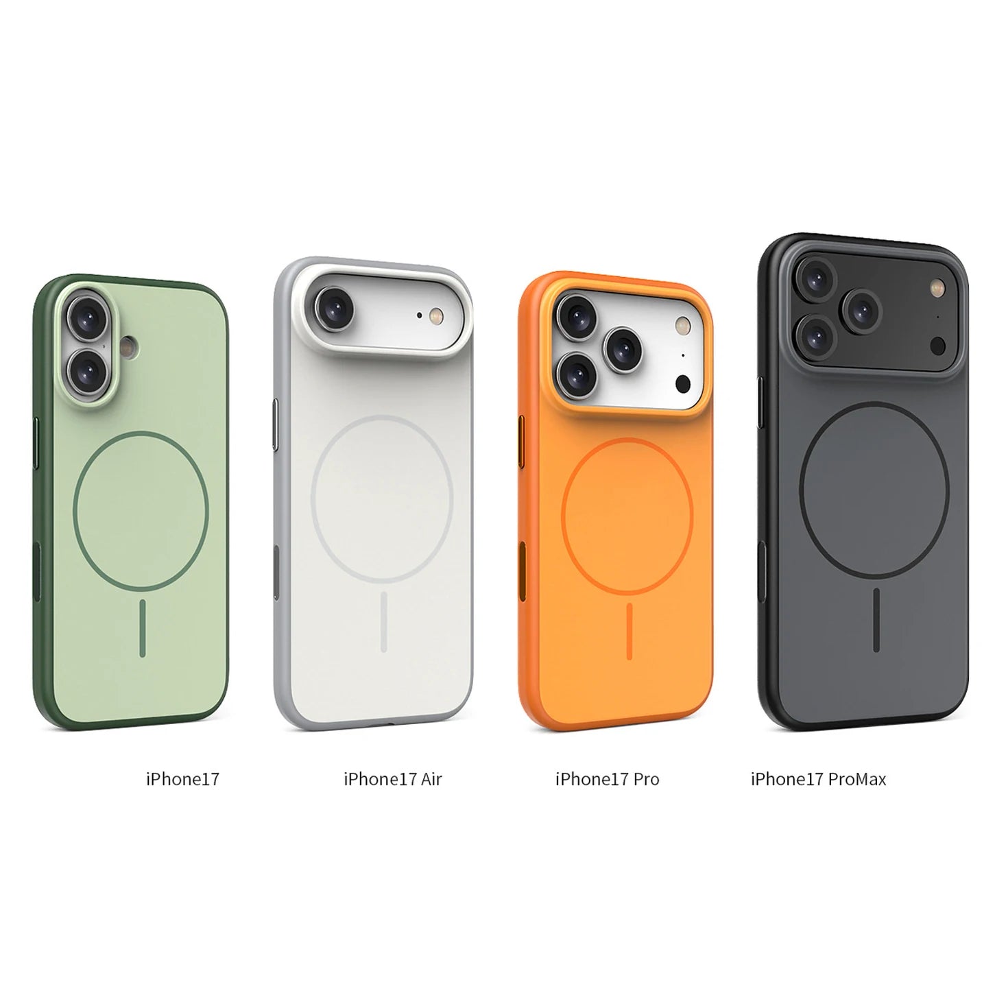 Anti-Fingerprint Frosted MagSafe Case for iPhone 17 Series