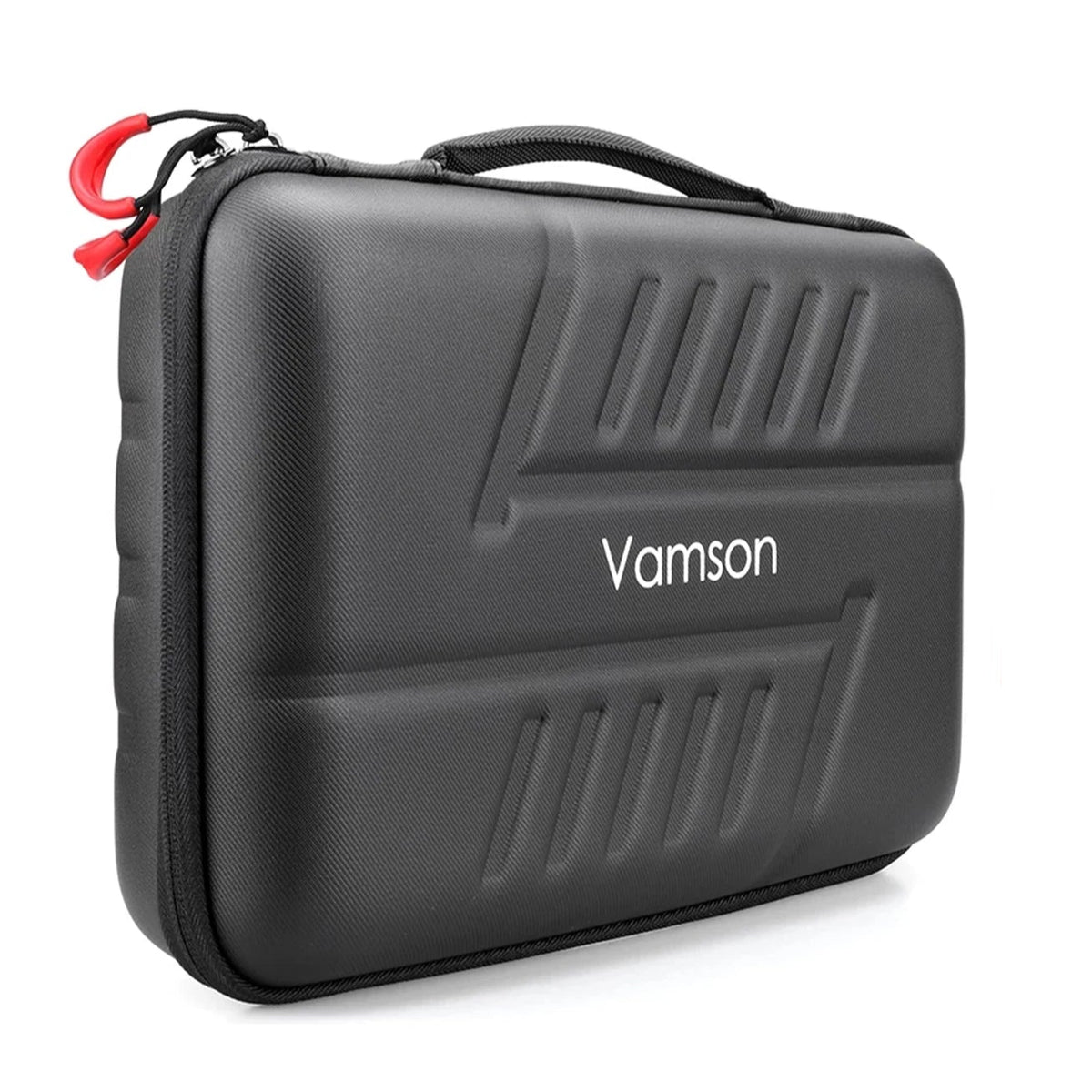 Large Waterproof PU Carrying Case for Action Cameras