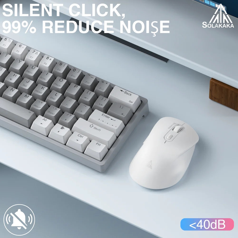 Solakaka SM66 Lightweight Ergonomic Mouse