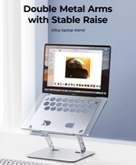 Heavy-Duty Honeycomb Venting Laptop Stand