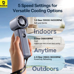 Baseus High-Speed Rechargeable Handheld Fan