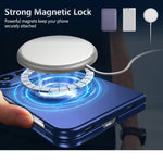 MagSafe Hinge Protection Case with 360° Rotatable Ring Kickstand for iPhone Duo