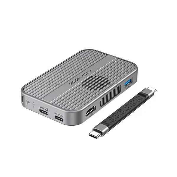 Acasis Magnetic 10Gbps USB-C Docking Station With M.2 NVMe SSD Enclosure