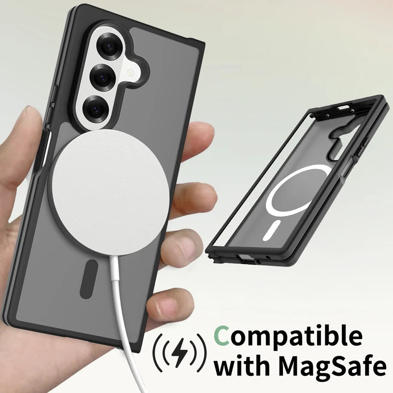 Premium Magnetic Matte Case for Samsung Galaxy Z Fold 7