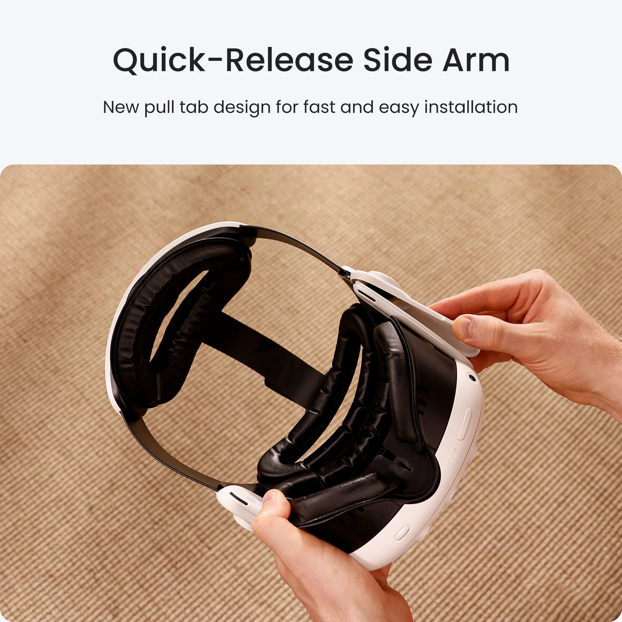 Comfortable Head Strap Compatible with Meta Quest 3/Meta Quest 3S