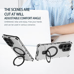 Stripe Pattern Magnetic Stand Case for Samsung Galaxy S26 Series