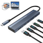 Acasis 10Gbps USB-C Hub Docking Station with 4K/60Hz Video Output