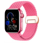 Stretchable Braided Solo Loop with Magnetic Closure for Apple Watch
