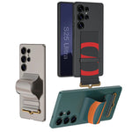 Shockproof Slim Case with Built-in Wristband for Samsung Galaxy S25 Ultra