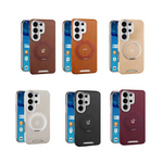 Luxury Business Magnetic Case with 360 Rotating Bracket for Samsung Galaxy S26 Series