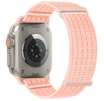 Breathable Woven Nylon Band with Hook-and-Loop Fastener for Apple Watch