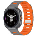 Silicone Sports Band with Magnetic Clasp Closure for Samsung Galaxy Watch Ultra 2