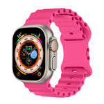 Durable Silicone Ocean Strap for Apple Watch