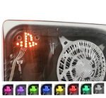 Transparent Cooling Vent Shell - Hard Plastic Replacement Plate for PS5 Disc Edition