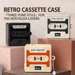 Wireless Charging Retro Cassette Case For Galaxy Buds4 / Buds4 Pro