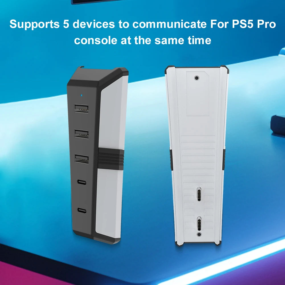 PlayStation 5 Pro USB Hub with Multiple USB Ports