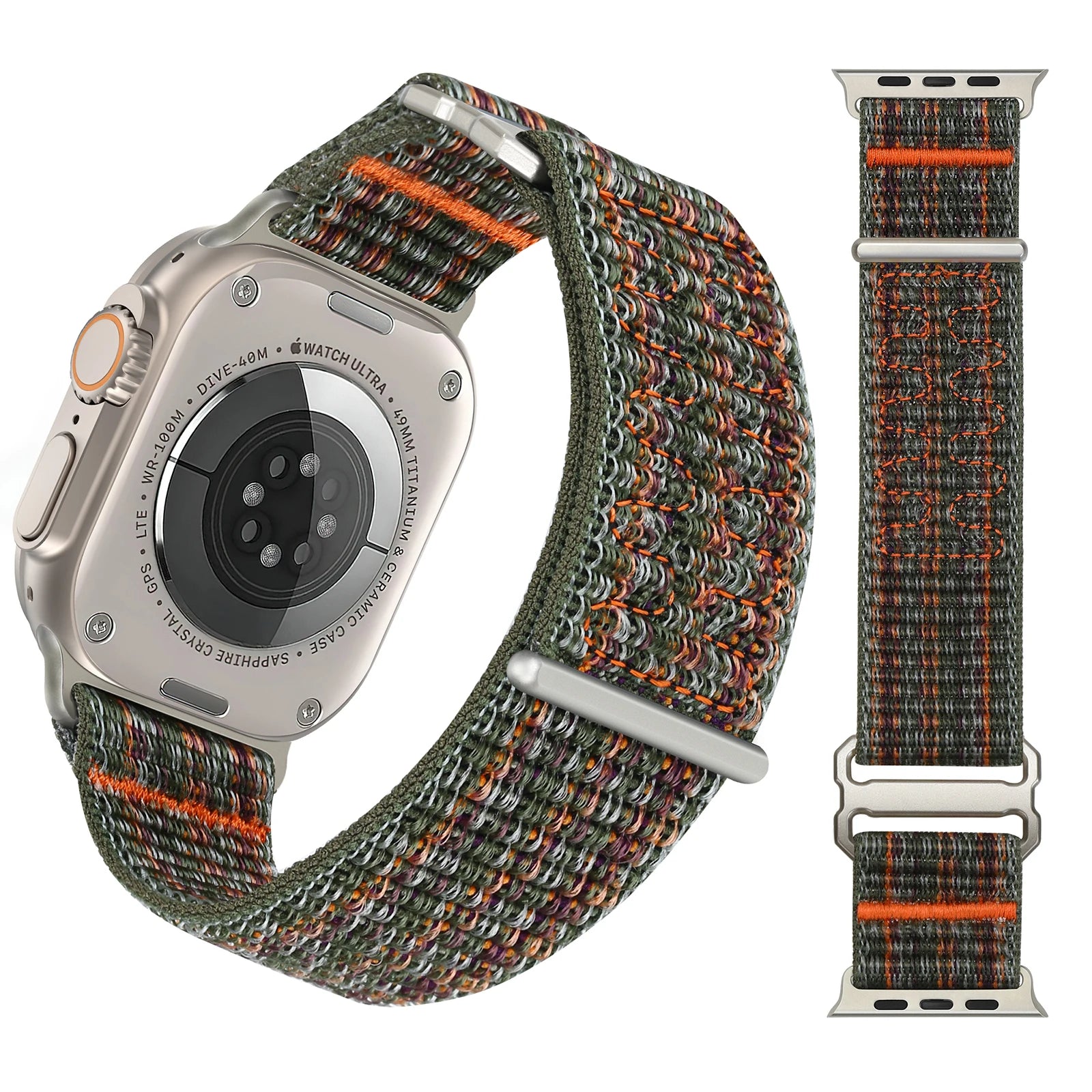 Comfort Fit Nylon Sport Band for Apple Watch