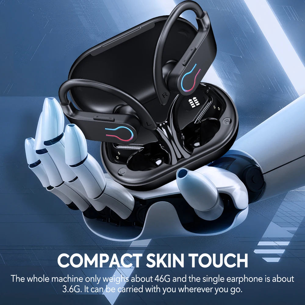 Mpow Q63 Wireless Bluetooth 5.3 Sports Earphones