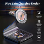 Bonola 3-in-1 Magnetic Wireless Charging Station for Samsung