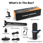 Bluedio S3000 Dynamic Microphone Set with Boom Arm