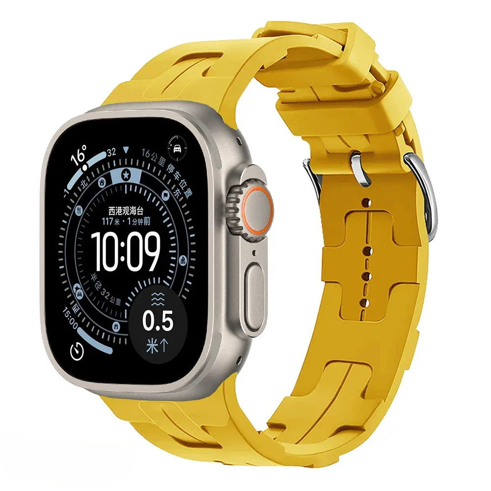 Kilim Design Silicone Band for Apple Watch