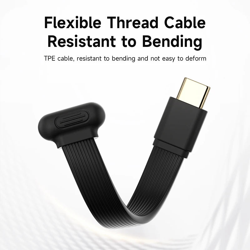 Hagibis USB4 240W 80Gbps Right Angle Cable