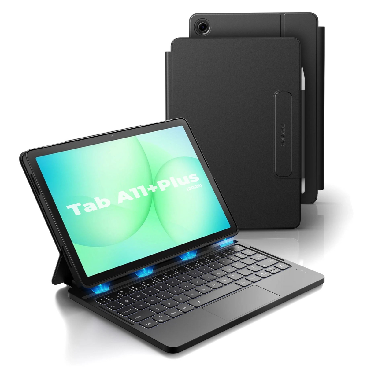 Detachable Magnetic Backlit Keyboard for Samsung Galaxy Tab A11+Plus
