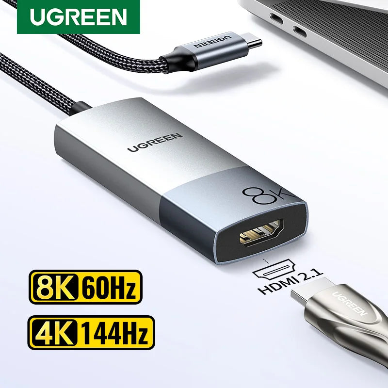 UGREEN USB-C to 8K HDMI Adapter Braided
