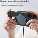 Military-Grade Magnetic Case with Invisible Stand for Samsung Galaxy S25 Series