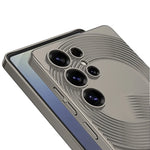 Unique S-Pattern Hard PC Phone Case with Camera Guard for Samsung Galaxy S25 Ultra